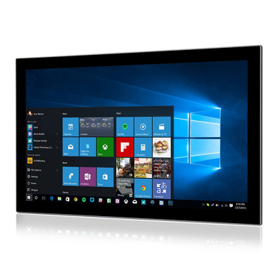 선택적인 4G 5G 와이파이와 I7-8565U CPU 산업적 터치 패널 PC 24 인치 컴퓨터