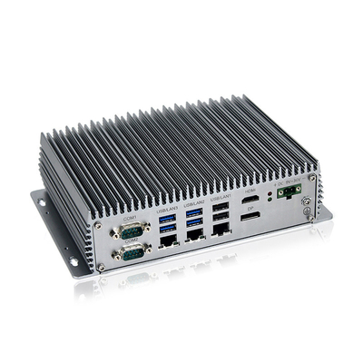 J6412 산업적 팬없이 작은 PC 3 LAN 데스크 컴퓨터 WIN10 리눅스 RS232 RS485 PC