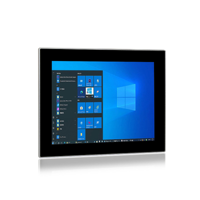 J6412 PCAP 터치 패널 3*LAN 12&quot; 일체형 Industrie PC 전면 IP65