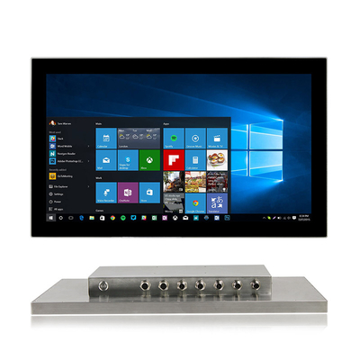 6번째 일반정보 IP67 HMI 산업적 패널 Pc 10 포인트 PCAP 21.5 인치