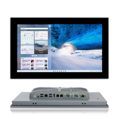 한 터치스크린 PC J1900 J6412의 팬없이 내장된 인더스트리얼 모두