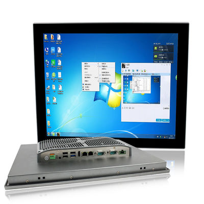울퉁불퉁한 17 인치 HMI 패널 PC TPM 2.0 RS232 RS422 RS485 9-36V 전압