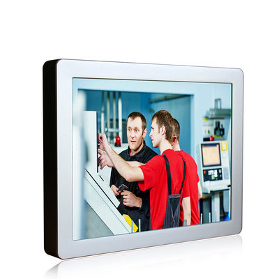 Hmi 다중 터치를 위한 I56200U 리눅스 17 인치 IP69K 패널 PC 봉인한 공항