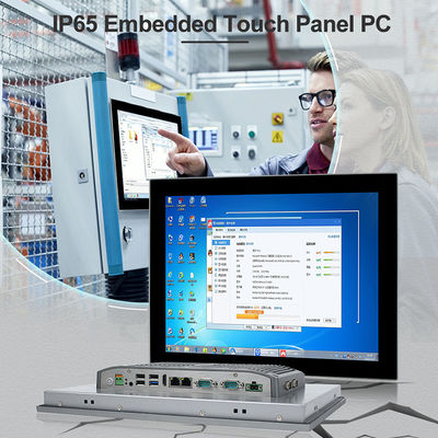I7-8565U 울퉁불퉁한 터치 스크린 Pc, 6 COM 우분투 터치 스크린 Pc 컴퓨터