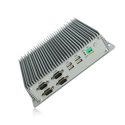 Windows7 울퉁불퉁한 임베딩된 컴퓨터 4*RS232 산업용