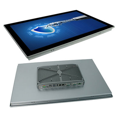 21.5 인치 팬없이 데스크탑 IP67 패널 PC 8번째 일반정보 I3 I5 I7 다중 터치 PCAP VESA