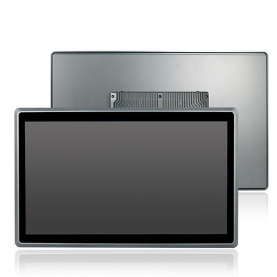 IP65 방수 AiO 정전식 터치 PC 24인치 J1900 쿼드 코어 VESA