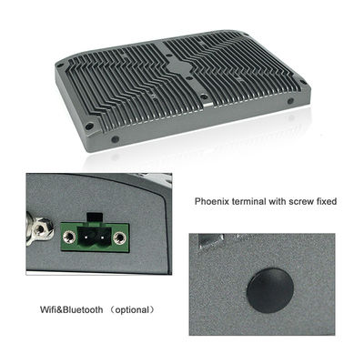 25w 분사 팬리스 상자 PC Ac100-240v 방열판 단단한 양극 산화
