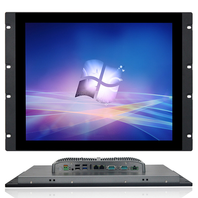 랙 마운팅 정전용량식 터치 패널 PC 리눅스 19 &quot; 산업적 HMI 패널