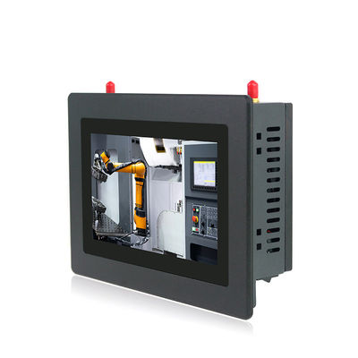 품질  RJ45 Capacitive Touchscreen Industrial Fanless Mini PC Panel Mount 공장