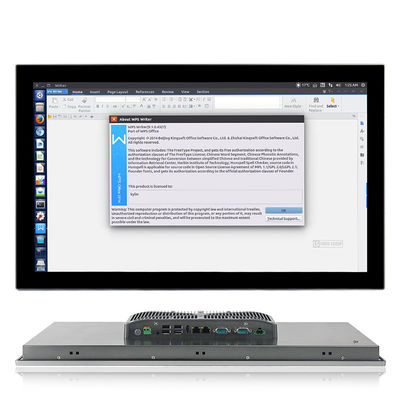IP65 방수 터치 스크린 PC 5G I3 핵심 HMI 터치 패널 PC 산업적 컴퓨팅