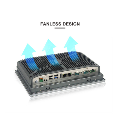 패널 PC 10 인치 단번에 산업적인 I5-8265U는 9V - 36V에서 DC와 컴퓨터에 판벽널을 끼웁니다