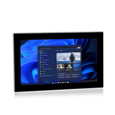 HMI 패널 PC 방수 IP65가 팬없이 벽으로 둘러싸는 윈도우 11은 / 내장된 탑재를 탑재했습니다