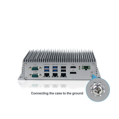 팬없이 산업적 미니 pc 12번째 일반정보 J6412 쿼드 코어 2.0GHz 3xLAN RS232 RS422 RS485