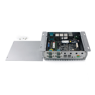 작게 팬없이 상자 컴퓨터 인텔 셀러론 J6412 미니 pc 3 LAN 10 USB 6 COM