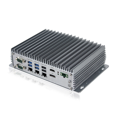 작게 팬없이 상자 컴퓨터 인텔 셀러론 J6412 미니 pc 3 LAN 10 USB 6 COM