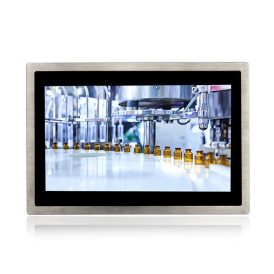방수 IP69K 패널 PC 13.3 &quot; 1920 Ｘ 1080 LCD 인더스트리얼 올인원 패널 PC