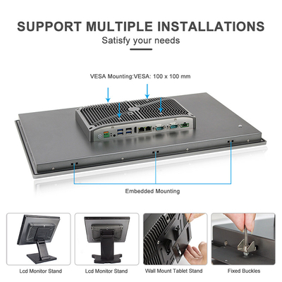 21.5 인치 HMI 터치 스크린 패널 창 10 IOT 8번째 일반정보 I5 인더스트리얼 패널 PC