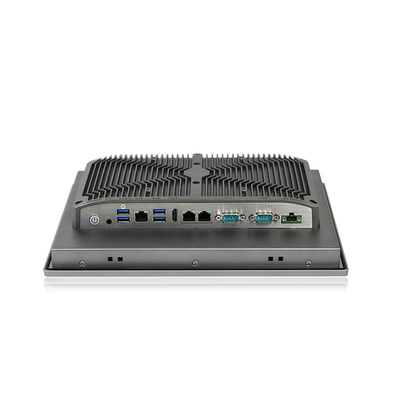 J6412 PCAP 터치 패널 3*LAN 12&quot; 일체형 Industrie PC 전면 IP65