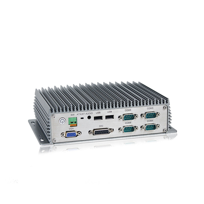 팬없이 8xUSB로 OEM ODM J6412 쿼드 코어 울퉁불퉁한 임베딩된 컴퓨터