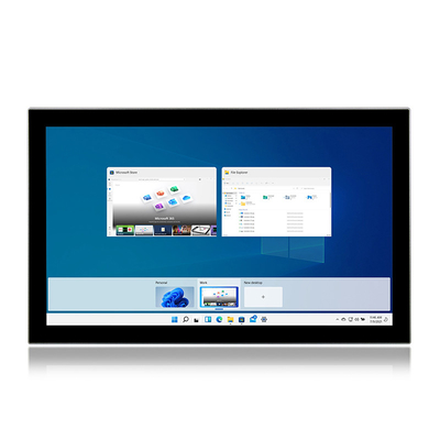 24 인치 산업적 터치 패널 PC 인텔 셀러론 J6412 2.0GHz 전기 용량 터치