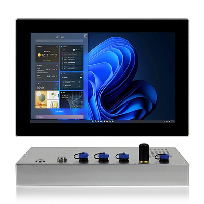 12 인치 방수 IP69K 패널 PC I3-6100U 듀얼 코어 2.4GHz 산업적 패널 컴퓨터
