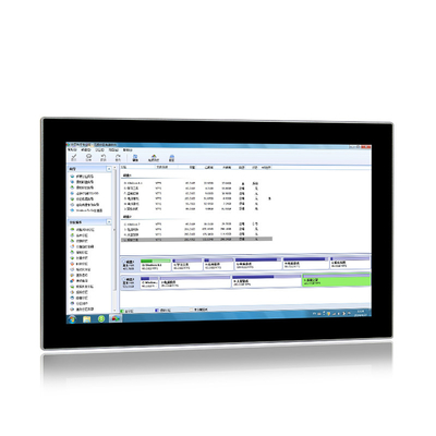 17.3 &quot; HMI 패널 PC는 팬없이 산업적 올인원 컴퓨터를 끼워 넣었습니다