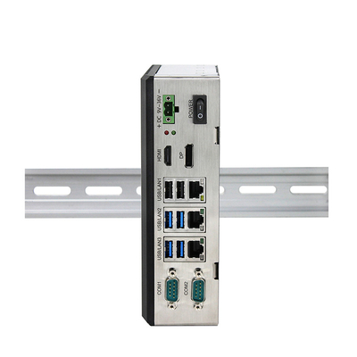 알루미늄 합금 사례 산업적 미니 pc J6412 3 이더넷 베어본 미니 pc