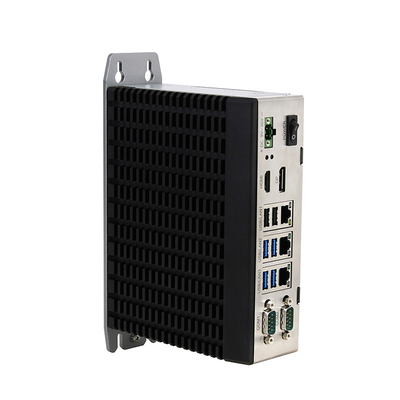 J6412 3 LAN 2 COM은 산업 제어를 위해 팬없이 산업용 컴퓨터를 끼워 넣었습니다