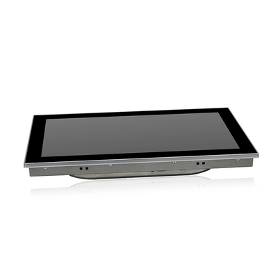 넓은 DC9-36V 멀티 터치 전기 용량 터치스크린 PC는 팬없이 PC에 판벽널을 끼웁니다