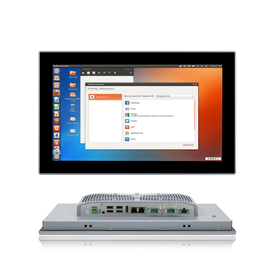 15.6 &quot; J1900 앞 IP65 내장된 패널 PC  산업적 터치 스크린