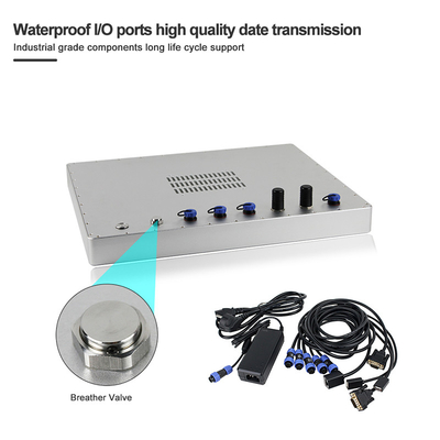 알루미늄 합금 IP69K 패널 PC 19 인치 방수 지원 조끼 장착