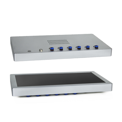 IP69K 산업적 방수 컴퓨터 21.5 인치 DC 12 - 24V 저항력이 있는 터치