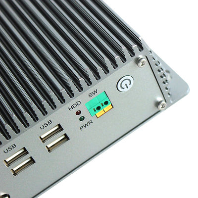 울퉁불퉁한 작은 산업용 컴퓨터 LAN 4 COM 8 USB RS232 RS485 8번째 CPU 2
