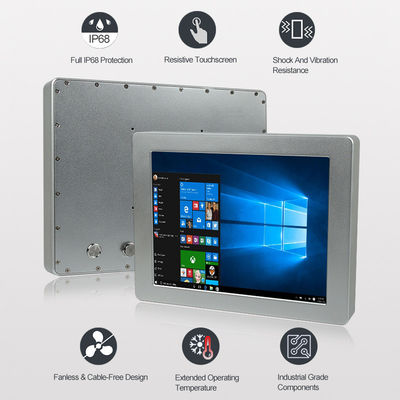 OEM 5는 한 컴퓨터에서 저항력이 있는 IP67 패널 PC 산업용에게 모두를 전송합니다