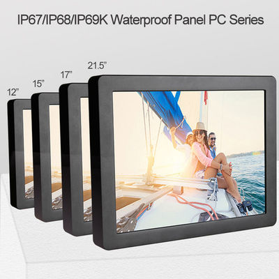 Hmi Vesa 산업적 패널 마운트 Pc, Ip69k 터치 터치 패널 컴퓨터