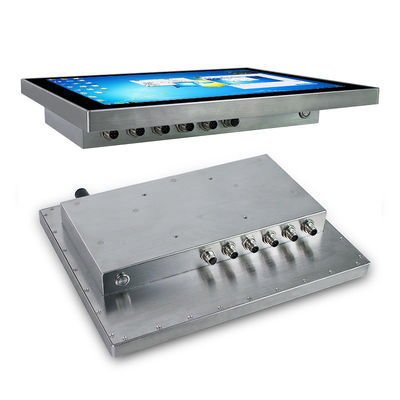 VGA는 윈도우즈 7 패널 Pc, 15 인치 Ip69k 울퉁불퉁한 산업용 컴퓨터에게 전보를 칩니다