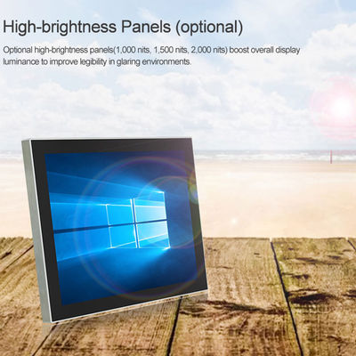 고압 IP69K 방수 HMI 패널 PC 인텔 셀러론 J1900 터치 스크린