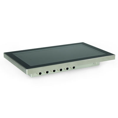 단단한 적용을 위한 울퉁불퉁한 15.6 &quot; 올인원 스테인레스 스틸 패널 PC