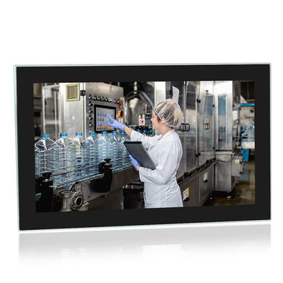 화학 산업 HDMI 스테인레스 스틸 패널 Pc, IP66 팬없이 의학 컴퓨터