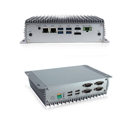 인텔 8번째 4305U 산업적 내장된 박스 PC, 4 COM 9-36V 인텔 산업적 Pc