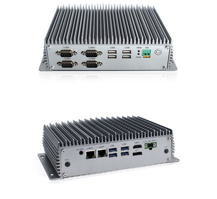 듀얼 HDMI VGA 20W 산업적 내장된 박스 PC 인텔 코어 I78565U