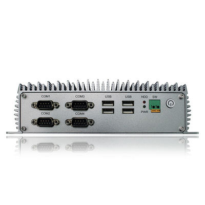 내장된 산업용 컴퓨터 제품, J1900 3855U I3 I5 HDMI VGA가 팬없이 Pc를 권투합니다