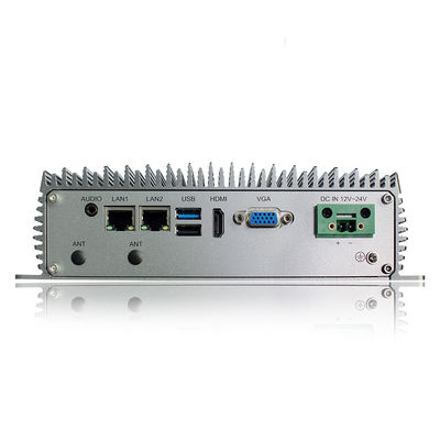 ODM 8GB 3855U 산업적 내장된 박스 PC 리눅스 우분투 팬없이 울퉁불퉁한 X86