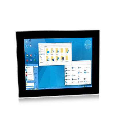 Ip65 12 &quot; 다중 터치 전기 용량 터치 모니터 VGA DVI USB HDMI Vesa 장착
