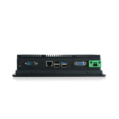 500 NIT PCAP 평평한 베젤 7 인치 패널 Pc, 셀러론 산업적 터치 스크린 컴퓨터
