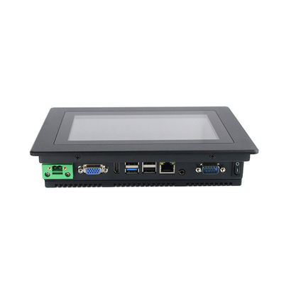 500 NIT PCAP 평평한 베젤 7 인치 패널 Pc, 셀러론 산업적 터치 스크린 컴퓨터