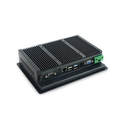 500 NIT PCAP 평평한 베젤 7 인치 패널 Pc, 셀러론 산업적 터치 스크린 컴퓨터