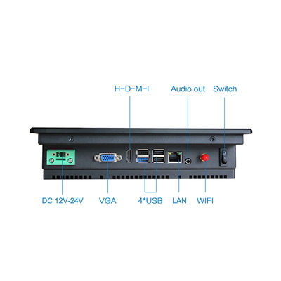 와이파이와 8.4 &quot; 800*600 IP65 HMI 산업적 패널 PC 터치 스크린