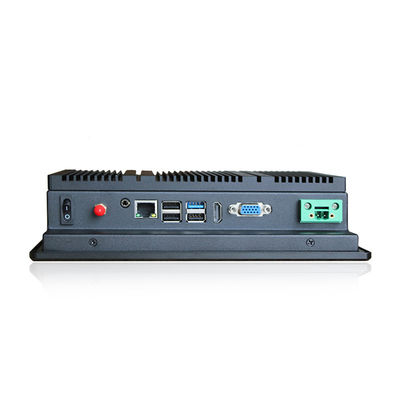 OEM은 팬없이 Pc 터치 스크린에 판벽널을 끼웁니다, 의학 5가 저항력이 있는 울퉁불퉁한 올인원 Pc를 배선합니다